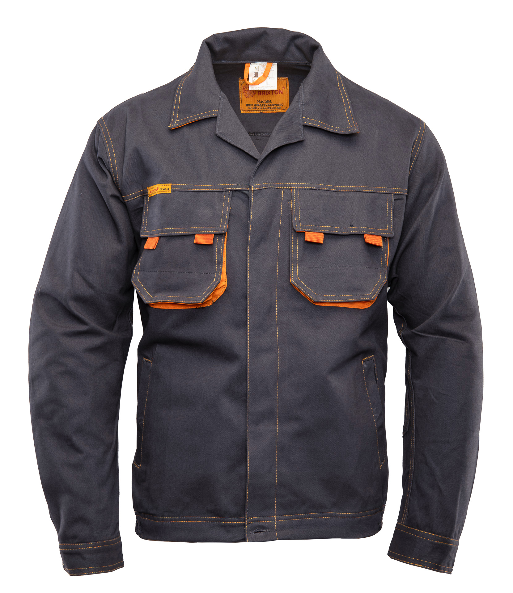 BRIXTON SPARK BLUZA CIEMNA STAL R.L