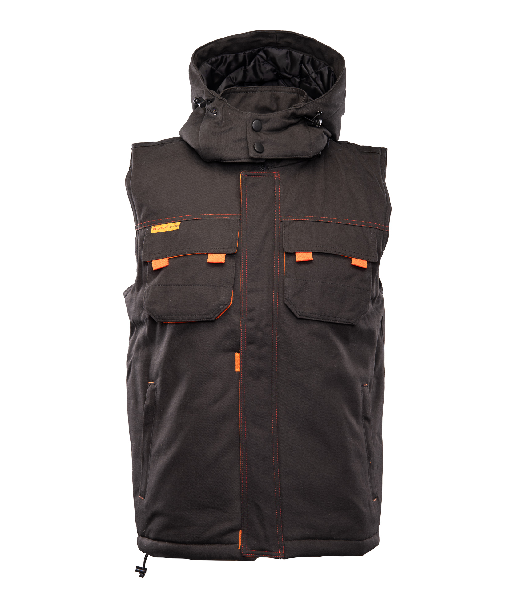 BRIXTON SPARK KAMIZELKA CZARNY R.S