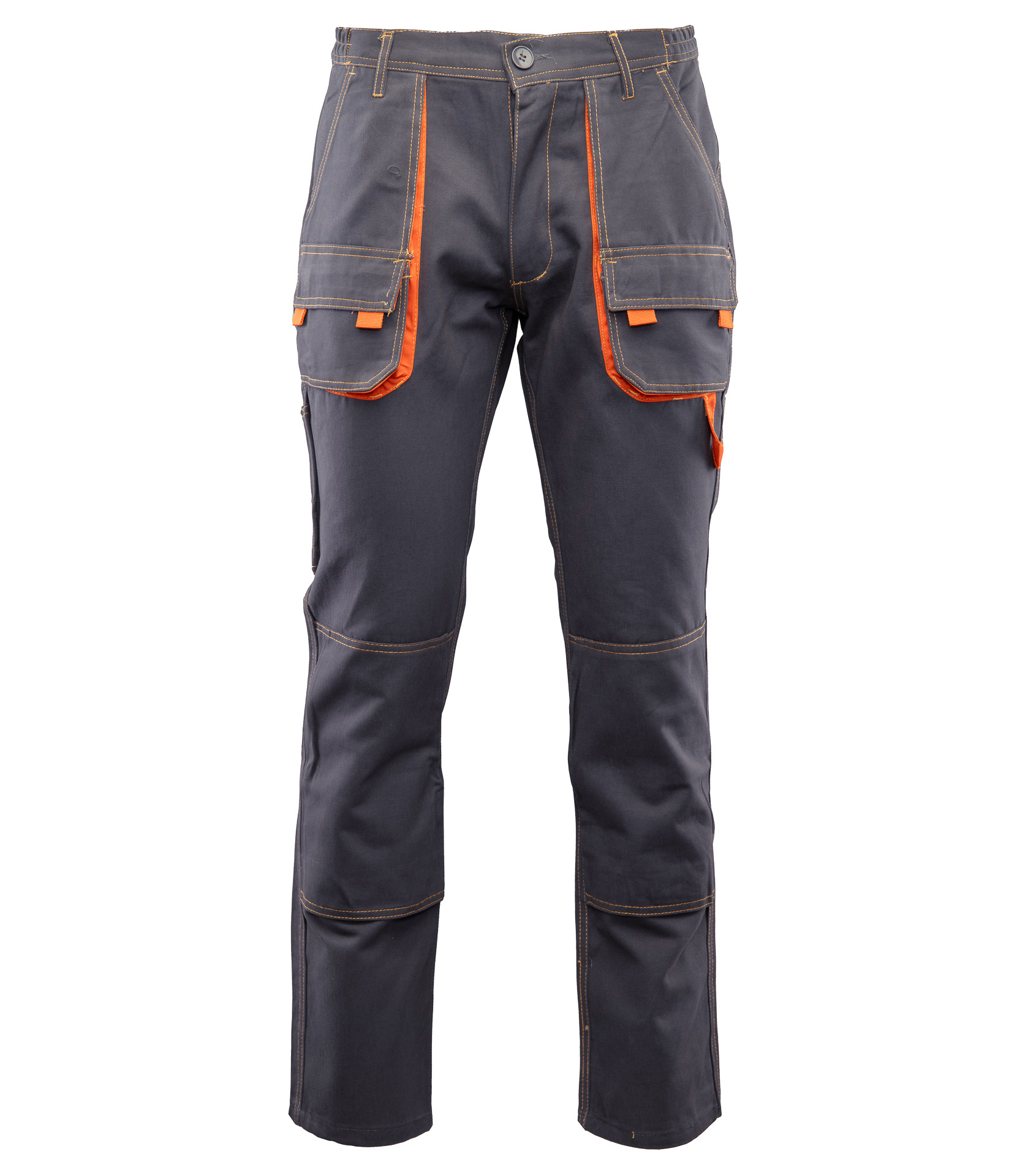 BRIXTON SPARK SPODNIE DO PASA CIEMNA STAL R.48