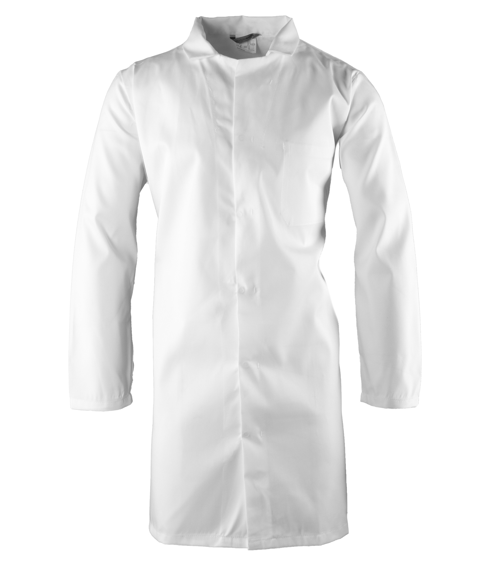 BRIXTON WHITE FARTUCH MĘSKI HACCP R.M