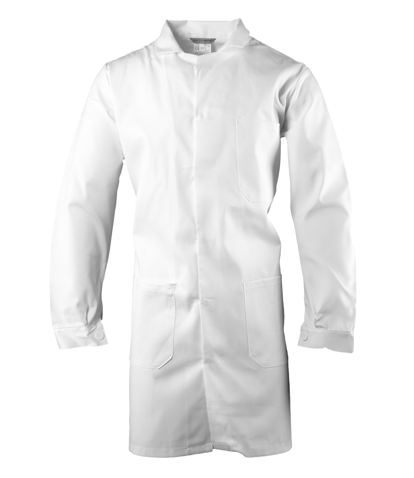 BRIXTON WHITE FARTUCH MĘSKI STANDARD R.2XL.