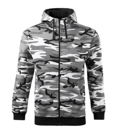 Camo Zipper Bluza męska L - obrazek 2