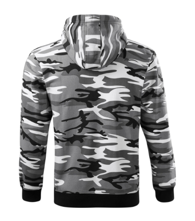 Camo Zipper Bluza męska L - obrazek 3