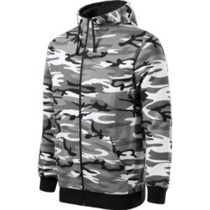 Camo Zipper Bluza męska S
