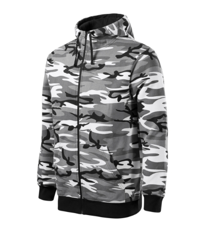 Camo Zipper Bluza męska L