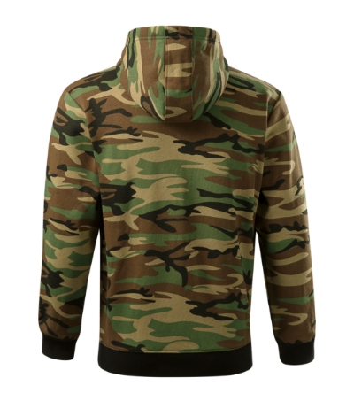 Camo Zipper Bluza męska S - obrazek 3