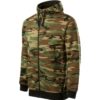 Camo Zipper Bluza męska S