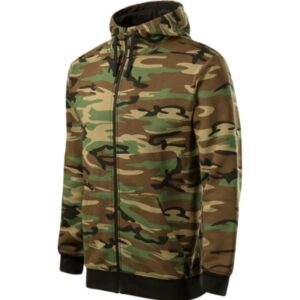 Camo Zipper Bluza męska M