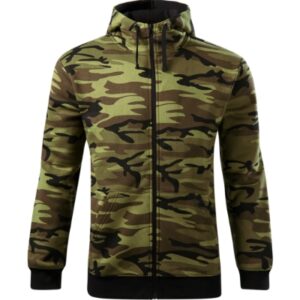 Alternative view of Camo Zipper Bluza męska S