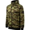Camo Zipper Bluza męska M