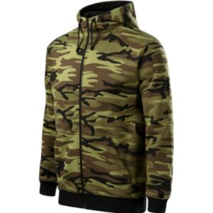 Camo Zipper Bluza męska S