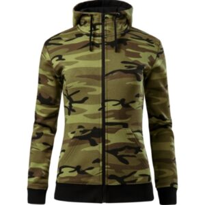 Alternative view of Camo Zipper Bluza damska M
