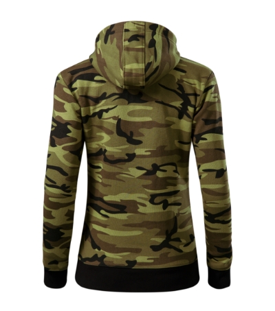 Camo Zipper Bluza damska S - obrazek 3