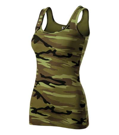 Camo Triumph Top damski XS