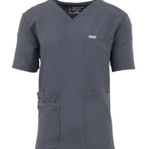 MYNTS MYNTS V-Neck Pocket Genius - ScrubTop Men MMT003 MoonStone Grey R.M