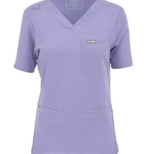 MYNTS MYNTS V-Neck Two Pockets – Scrub Top Women WMT002 Lavender R.2XL