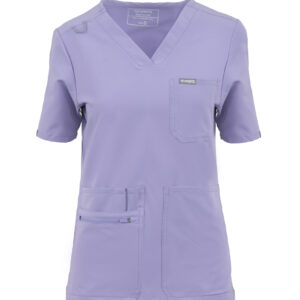 MYNTS MYNTS V-Neck Pocket Genius – Scrub Top Women WMT001 Lavender R.XS