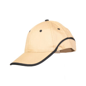 BASEBALL CZAPKA BASEBALL BEŻOWO-CZARNA R._______a
