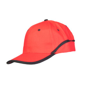 BASEBALL CZAPKA BASEBALL CZERWONO-CZARNA R._______a