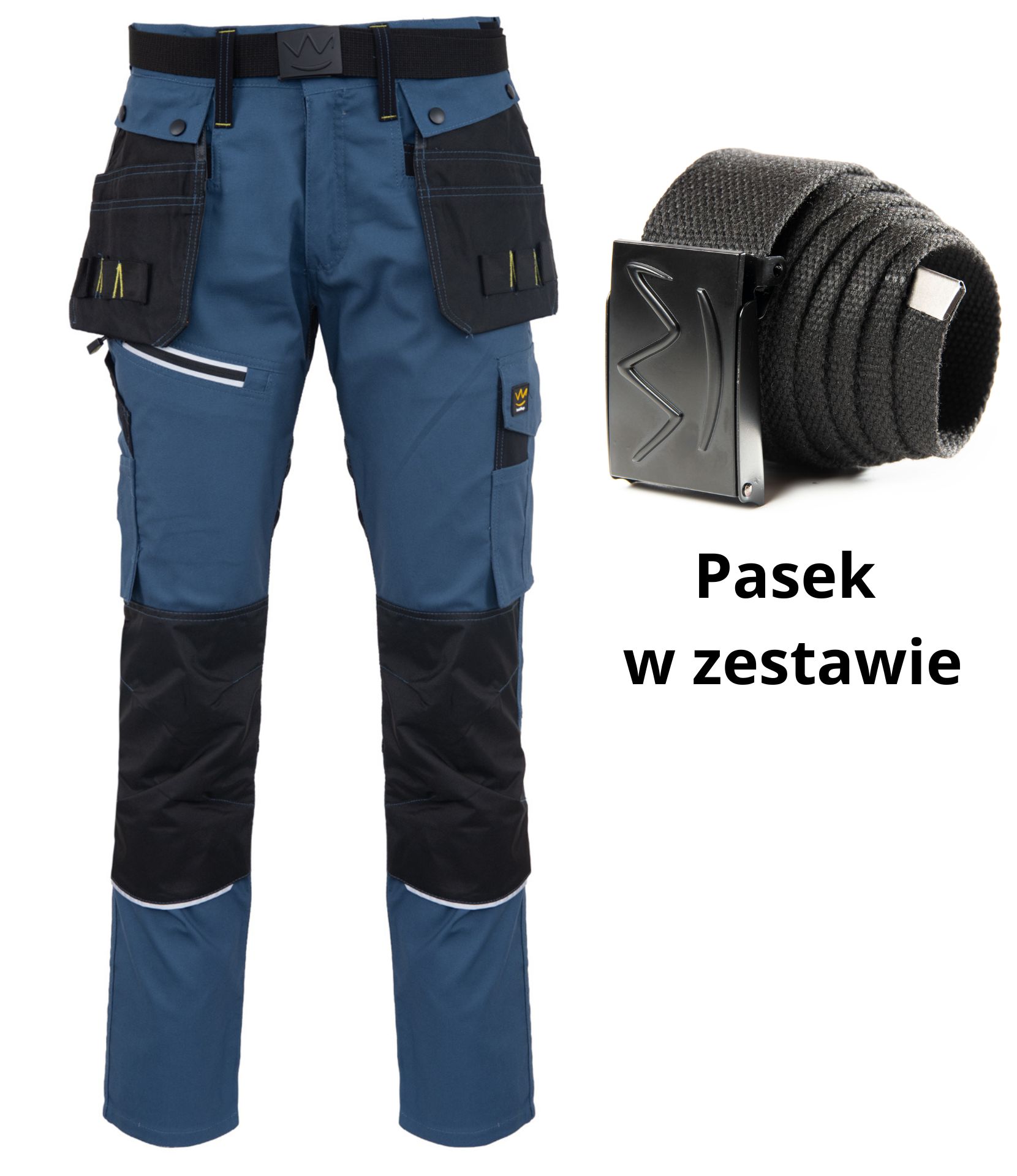 SEVEN KINGS SPODNIE DO PASA PRO NIEBIESKIE R.50
