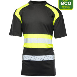 SEVEN KINGS ECO RIVAL KOSZULKA CZARNY/ŻÓŁTY R.2XL.