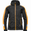SEVEN_KINGS RIVAL SOFTSHELL CZARNY/POMARAŃCZ R.M