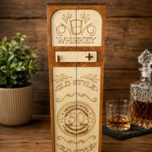 Drewniane pudełko na whisky z personalizacją – wyjątkowy prezent na każdą okazję