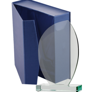 Trofeum szklane z etui G010