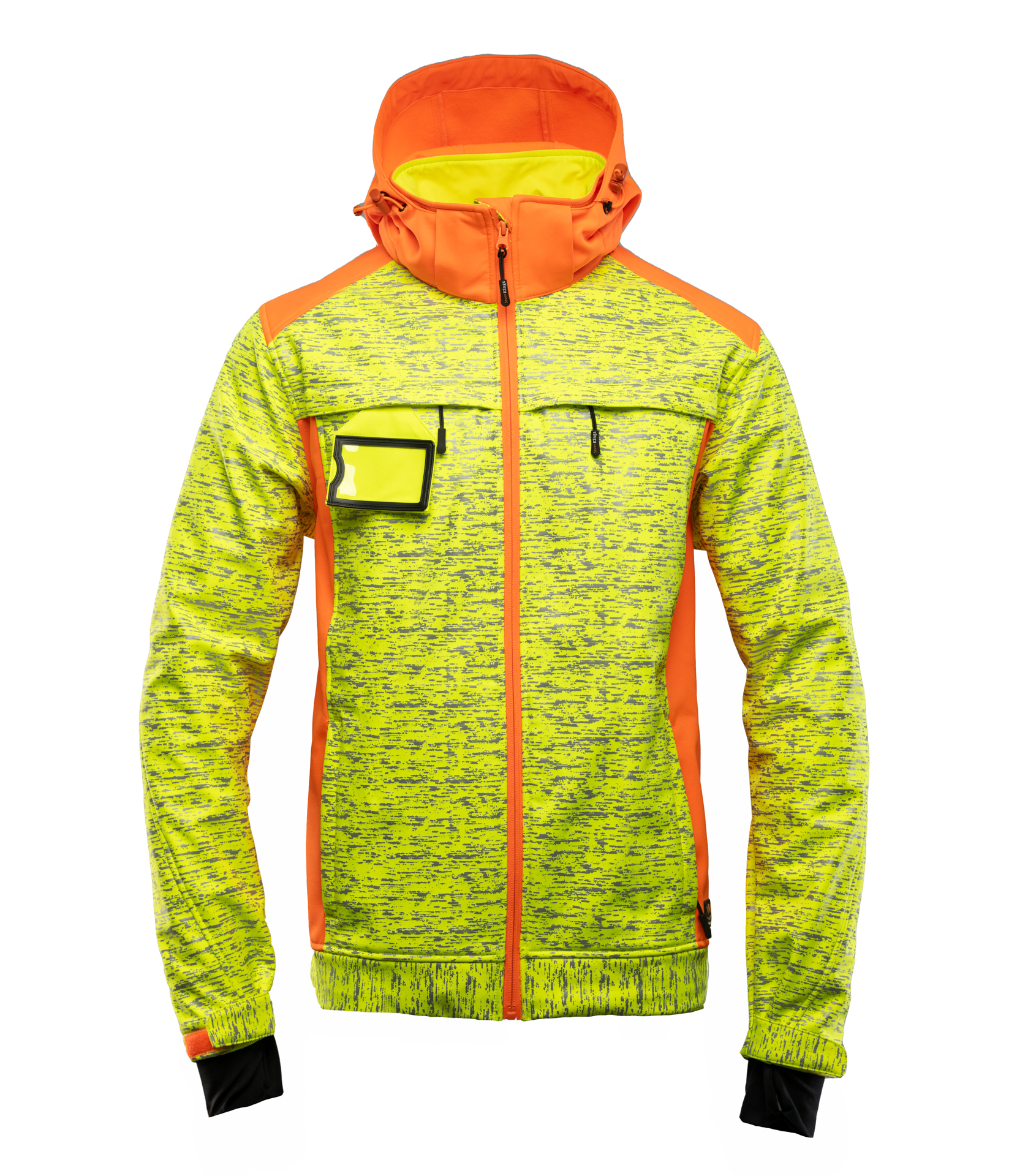 SEVEN_KINGS SEVEN KINGS CROSS SOFTSHELL KURTKA ŻÓŁĆ/POMARAŃCZ R.S