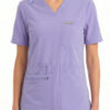 MYNTS MYNTS V-Neck Pocket Genius – Scrub Top Women WMT001 Lavender R.L