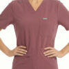 MYNTS MYNTS V-Neck Pocket Genius – Scrub Top Women WMT001 Terra Rose R.L