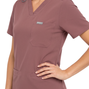 MYNTS MYNTS V-Neck Two Pockets – Scrub Top Women WMT002 Terra Rose R.L