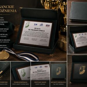 Eleganckie podziękowania, dyplom i pamiątki okolicznościowe