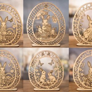 🐰 Wielkanocne dekoracje drewniane 🐰