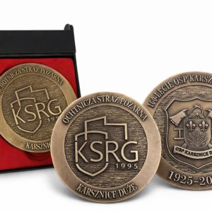 Prezentowany medal jest przykładem wcześniej wykonanej realizacji na indywidualne zamówienie. Cha...