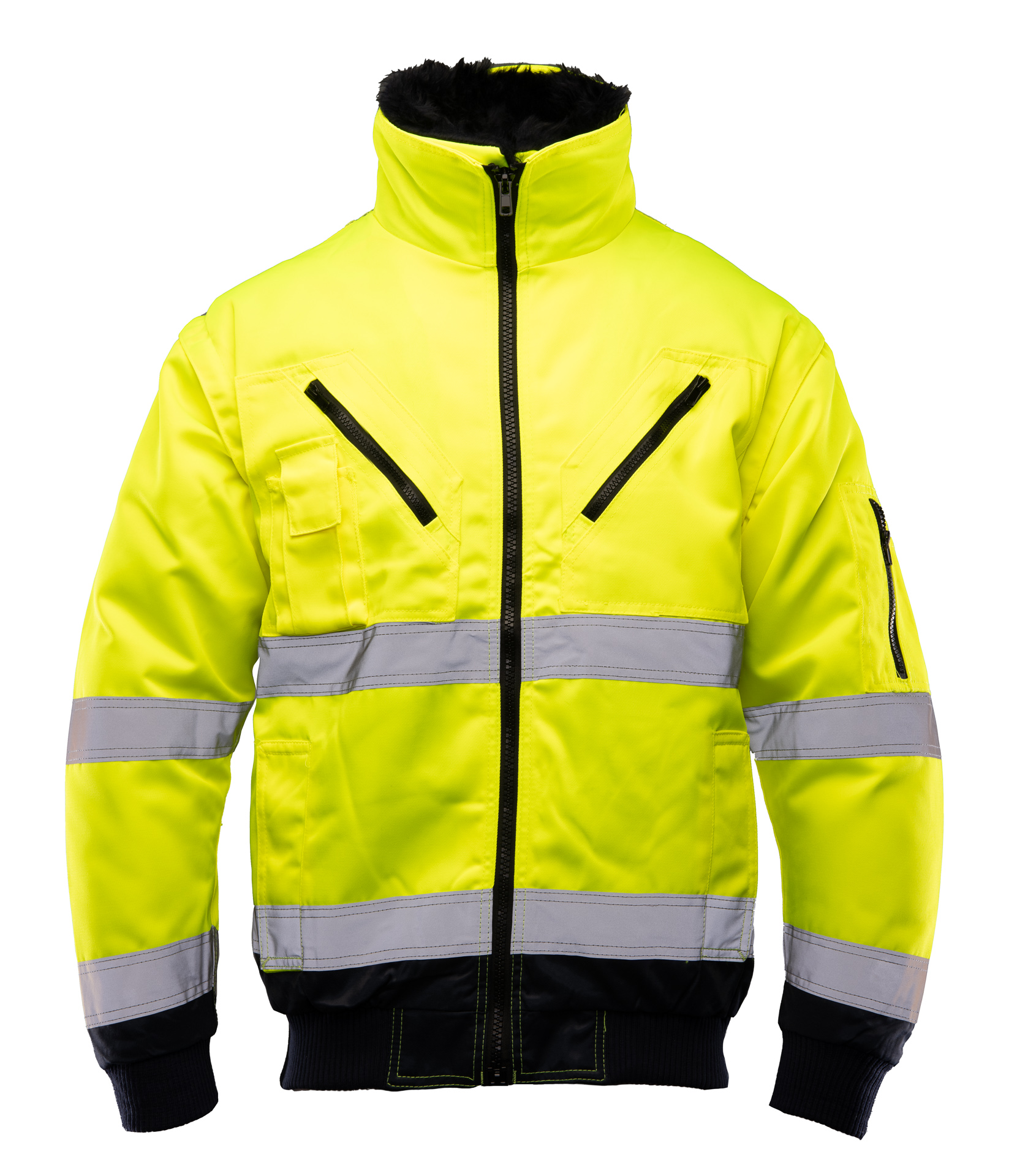 BENEFIT HI VI BOMBER HI-VI 3W1 – KAT.II KLASA 3 wstawka kolor R.M