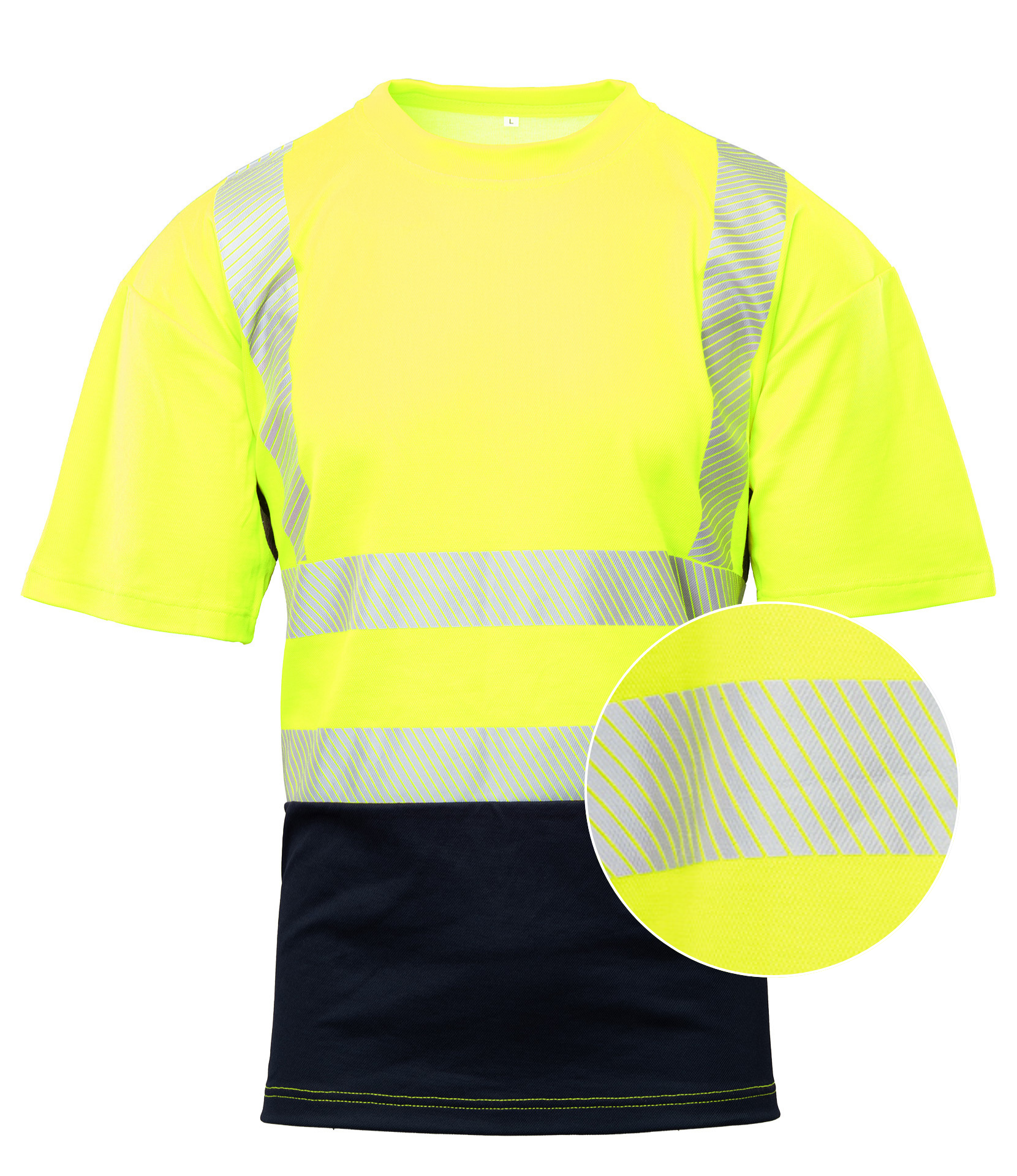 BRIXTON FLASH T-SHIRT SIATKA TRANSFER BF-017-Y ŻÓŁTY R.XL
