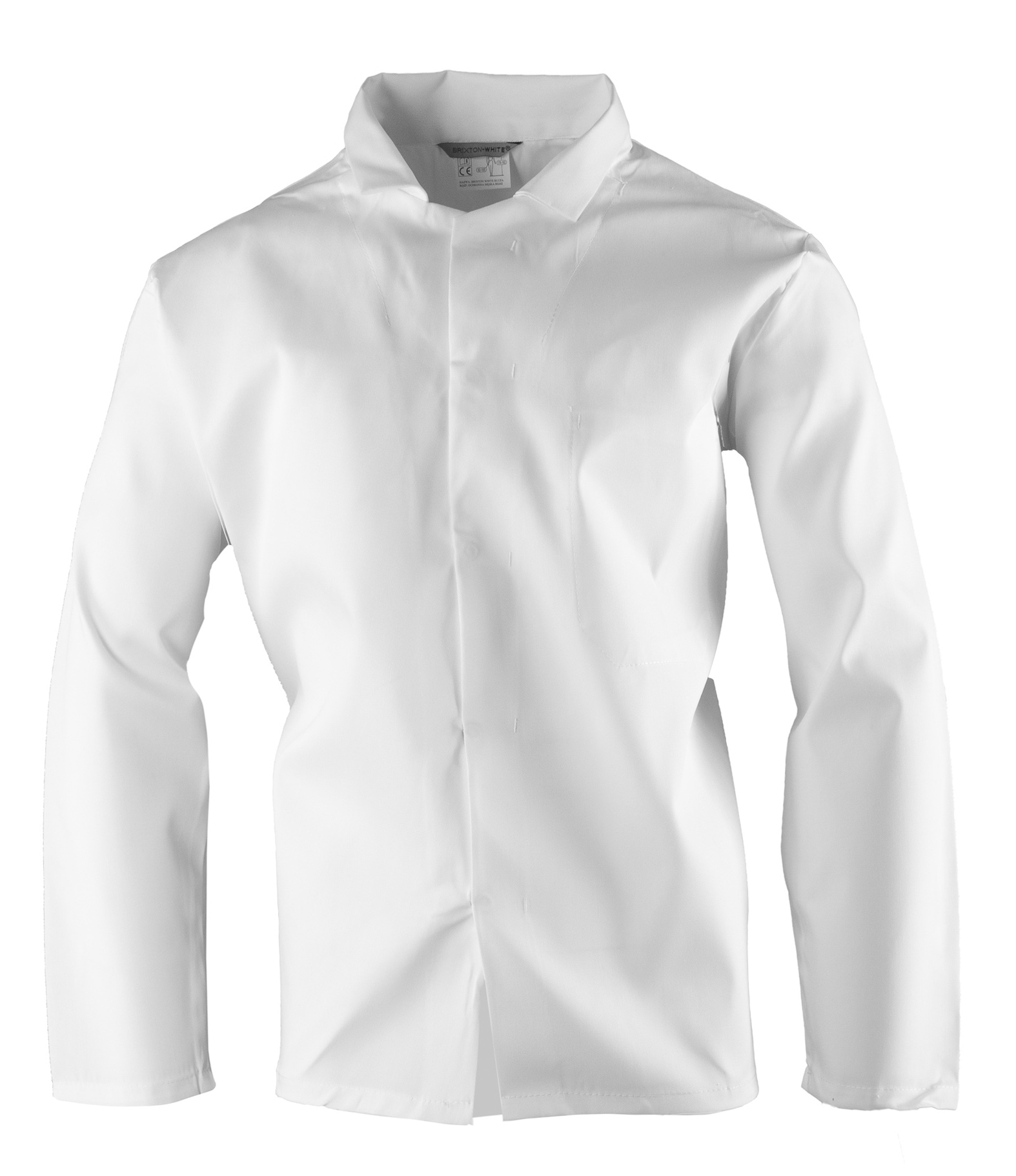BRIXTON WHITE BLUZA ROZPINANA MĘSKA HACCP R.M