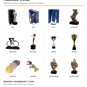 Pozostałe trofea — zapytaj o dostępność